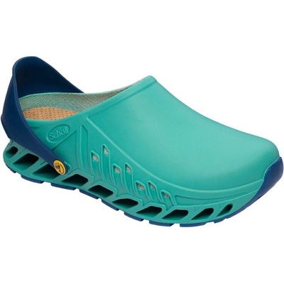 Scholl Evoflex Pracovní obuv emerald/navy modrá