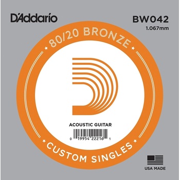 D'Addario BW042 Единична струна за китара (BW042)