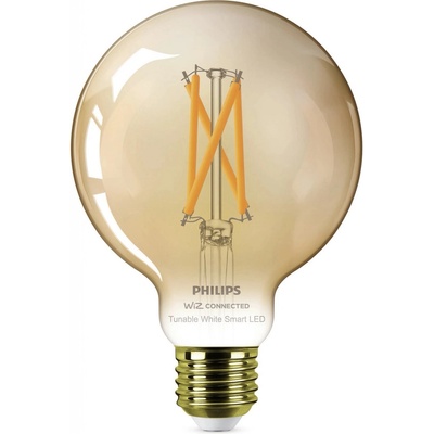 Philips Smart LED Smart LED 7W, E27, jantárové sklo, Tunable White 8719514372207