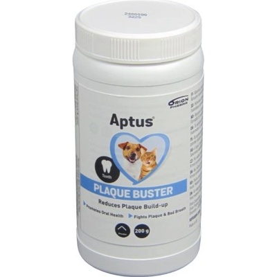 Aptus Plaque Buster starostlivosť o chrup psov a mačiek 200 g