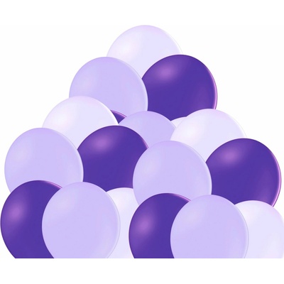 balonky.cz Mix lila lavender a fialových balonků