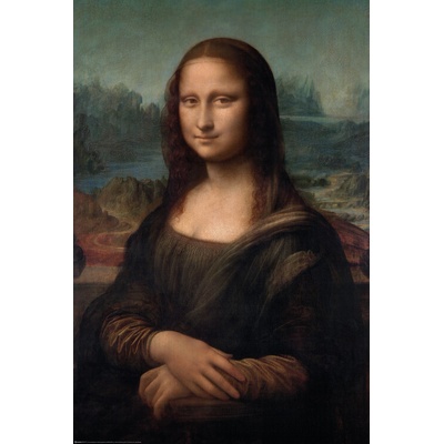 Plagát, Obraz - Mona Lisa, Leonardo Da Vinci, 61 × 91.5 cm