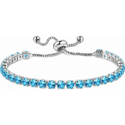 Amparo Náramok Crystals AM238 tyrkysová