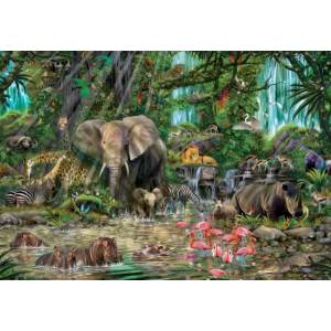 Educa - Puzzle African Jungle - 2 000 piese