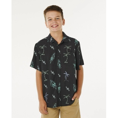 Rip Curl Eternal Shred Ss Shirt-Boy Washed Black
