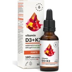 Aura Herbals Кости и стави - Витамин D3 800 IU + K2 20 g (форте), 30 ml капки (611693 AH)