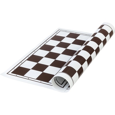 Rolovací vinylová šachovnice - 500x500 mm + Francouzská dáma