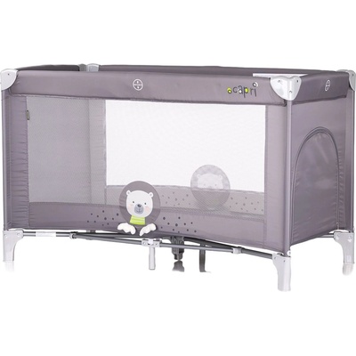 Chipolino Преносима кошара Chipolino - Капри, мече, сива (KOSIK2501BE)