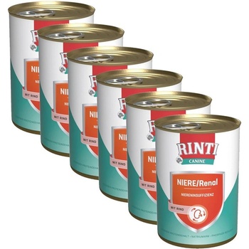 RINTI Консерва RINTI Canine Renal говеждо 6 x 400 г