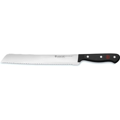 WÜSTHOF Нож за хляб GOURMET 23 cm, черен, Wüsthof (WU1025045723)