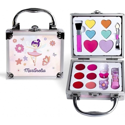 Martinelia Dětský kosmetický kufřík s prstýnky Super Girl – Zboží Mobilmania