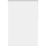 vidaXL Ролкова щора Blackout бял 160x230 см Ширина на плата 156, 6 см (4011998)