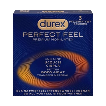 Benckieser Health Презервативи Durex (3 бр. /кутия) Perfect Feel