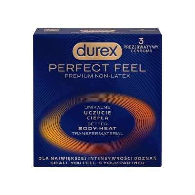 Benckieser Health Презервативи Durex (3 бр. /кутия) Perfect Feel