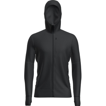 icebreaker M Mer 260 Quantum IV LS Zip Hoodie Размер: M / Цвят: черен