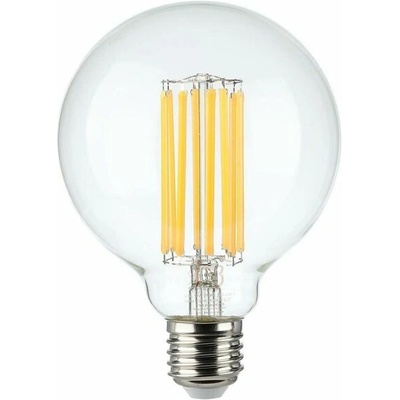 V-TAC LED filament žiarovka E27 G95 6W