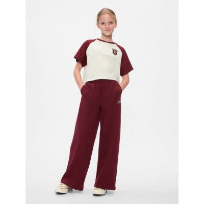 GAP Children's baggy sweatpants Girls tmavočervená