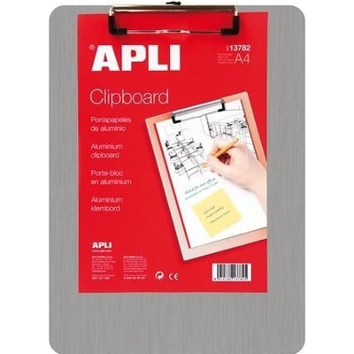 Apli A4 písacia podložka hliník