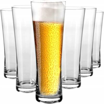 KROSNO Pivní sklenice typu přesýpací hodiny Mixology 6 x 500 ml