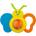 WinFun Интерактивна дрънкалка WinFun - Пеперуда (Win000183)