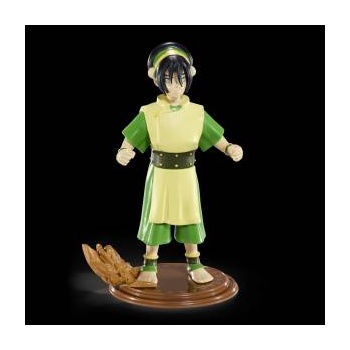 The Noble Collection Статуетка Avatar The Last Airbender Bendyfigs Bendyfigs Bendable Toph, 17 cm, многоцветна