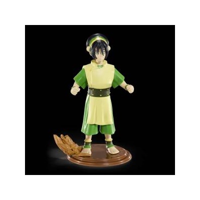 The Noble Collection Статуетка Avatar The Last Airbender Bendyfigs Bendyfigs Bendable Toph, 17 cm, многоцветна