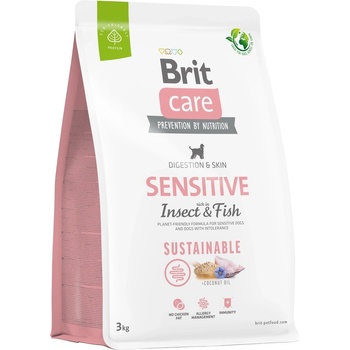 Brit Care Sustainable Sensitive Insect & Fish 3 kg