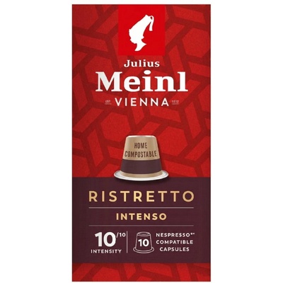 Julius Meinl Компостируеми кафе капсули Julius Meinl INSPRESSO Ristretto Intenso за Nespresso 10 бр