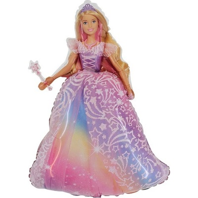 Balón fóliový 80 cm Barbie princezná