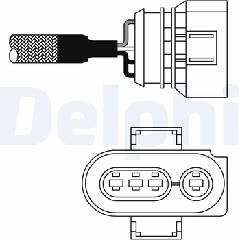 Lambda sonda Delphi ES10980-12B1