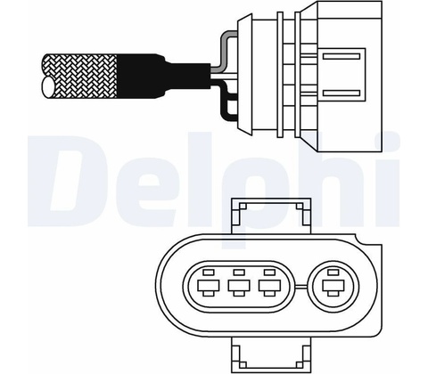 Lambda sonda DELPHI ES10980-12B1 (ES1098012B1)