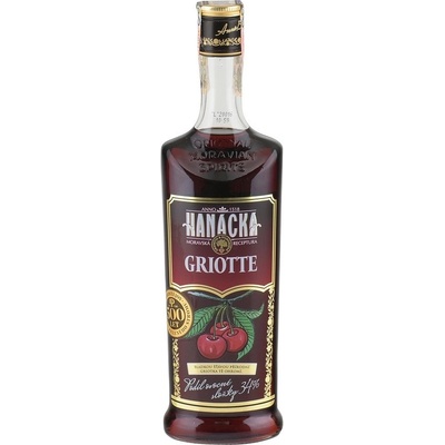 Hanácka Griotka 25% 0,5 l (čistá fľaša)