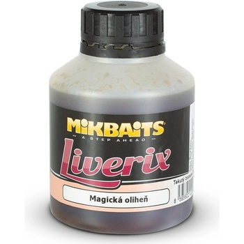 Mikbaits Booster Liverix Magická kalmáre 250 ml