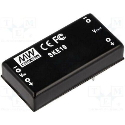 MEAN WELL SKE10C-05 Měnič: DC/DC; 10W; Uvst: 36÷72VDC; Uvýst: 5VDC; Ivýst: 2000mA; THT