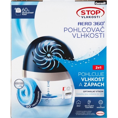 Ceresit Stop vlhkosti Aero 360° přístroj modrý + tableta 450g – Zboží Dáma