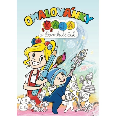 Kája a Bambuláčik Omaľovánky