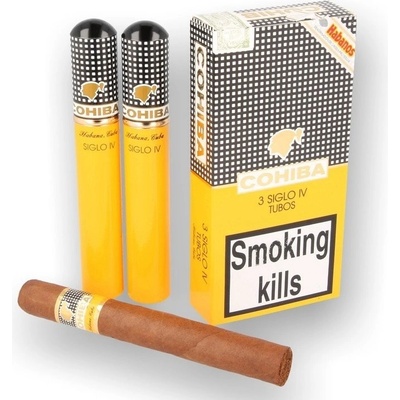 COHIBA SIGLO IV. AT TUBOS 3 ks