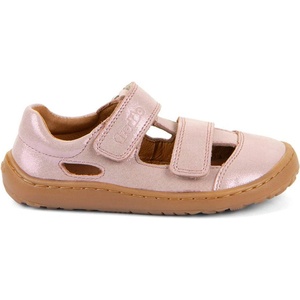 Froddo Детски боси сандали FRODDO SANDAL VELCRO II, розови shine - 29