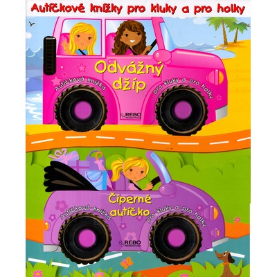 Autíčkové knížky pro kluky a pro holky – Zboží Mobilmania