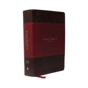 KJV, The King James Study Bible, Leathersoft, Burgundy, Red Letter, Full-Color Edition | Thomas Nelson (ISBN: 9780718079789)