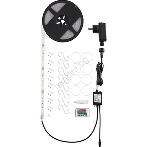 EGLO 32859 - RGB димируема COB LED лента 5m LED/12W/230V 4000K IP44 +дистанционно управление (EG32859)