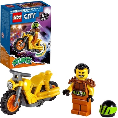 LEGO® City 60297 Demoliční kaskadérská motorka