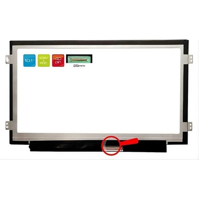 LCD displej display Samsung NP-NC210-HZ1PL 10.1" WSVGA 1024x600 LED matný povrch – Hledejceny.cz