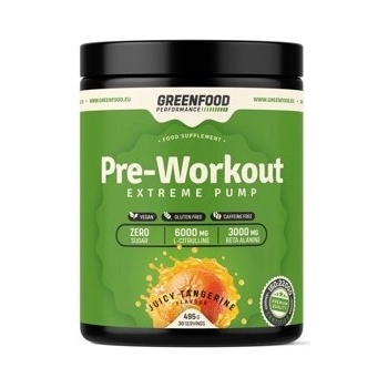 GreenFood Pre-Workout 495 g