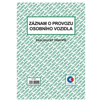 Baloušek Tisk ET205 Stazka osobní dopravy A5