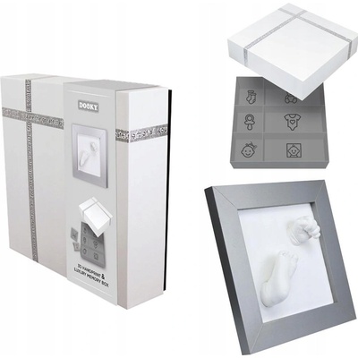 Dooky 3D Handprint & Luxury Memory Box – Zboží Dáma