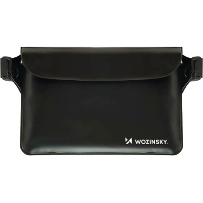 Wozinsky WWS-01 vodotěsná PVC ledvinka – černá