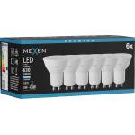 Mexen Nova 6x LED крушка GU10, 6W, Студена - 6500K, 630 lm - L107-GU10-0665-01x06 (L107-GU10-0665-01x06)