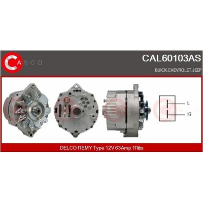 Generátor CASCO CAL60103AS