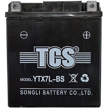 Image 1 of TCS AGM 7Ah right+ (YTX7L-BS)